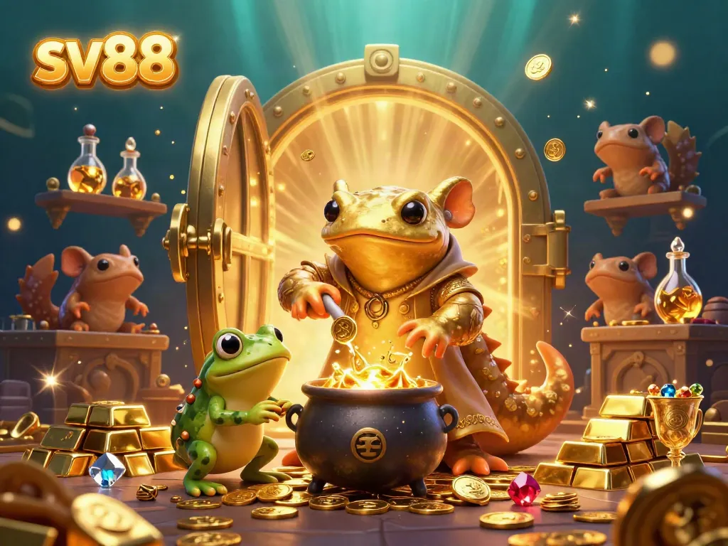 Spin the reels at sv88's vibrant casino, where golden treasures abound in dynamic gaming fun.