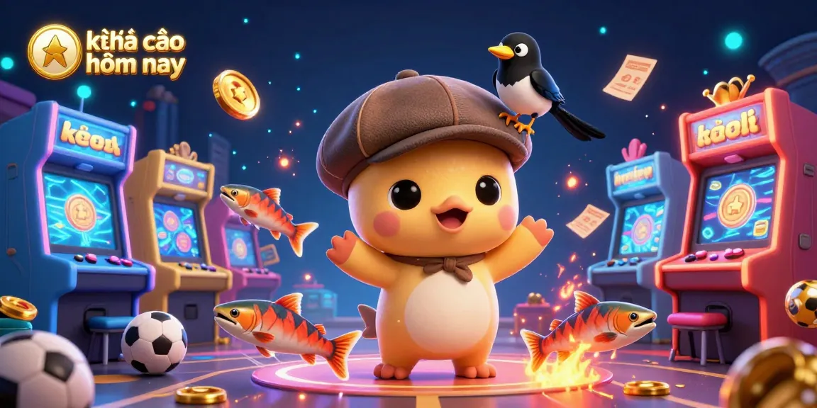 Engage with kèo nhà cái hôm nay through dynamic sports betting action elements featuring Nessie and vibrant visuals.